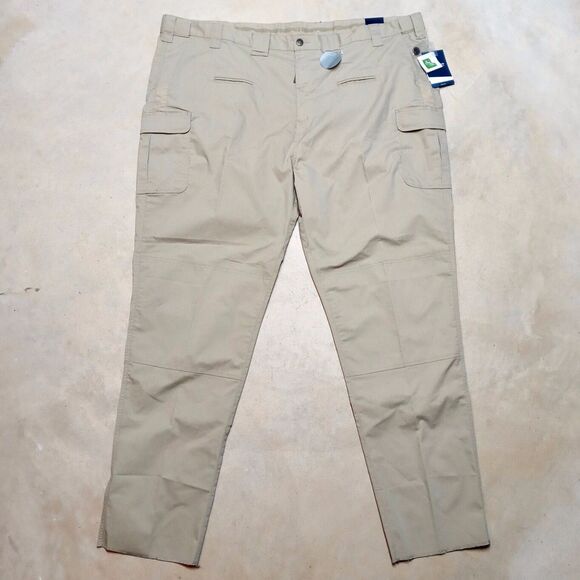 NWT Propper Kinetic Tan Khaki Tactical Cargo Pants - Size 54x37 (Unhemmed)